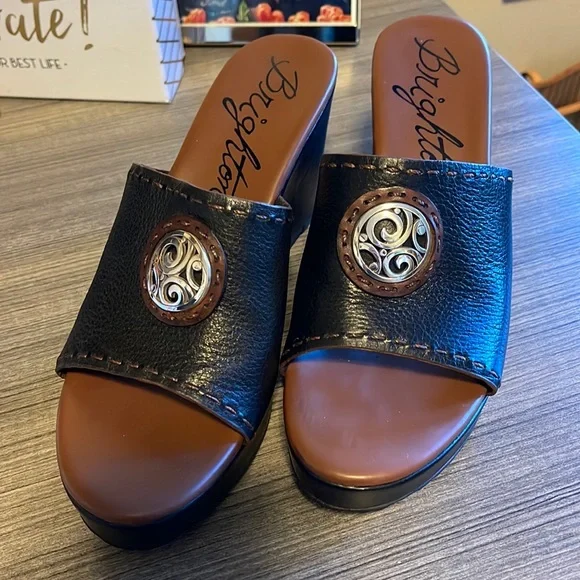 Brighton Shoes Brighton Wedge Sandals Poshmark